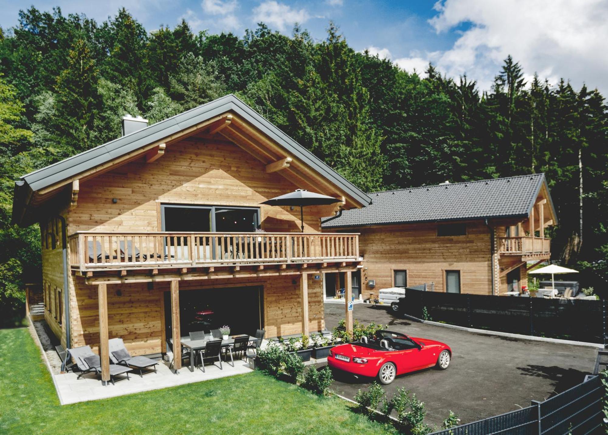 Chalet 49 Nesselgraben - Ferienwohnungen Aus Holz 코플 외부 사진